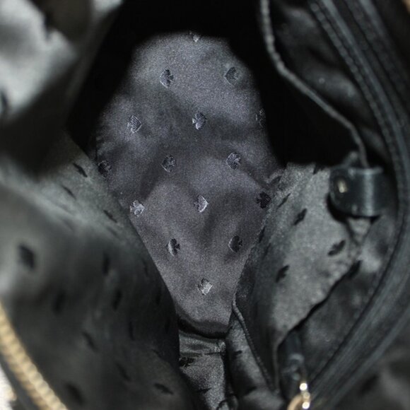 Kate Spade New York Small Dome Satchel Crossbody – Black Pebbled Leather - Picture 9 of 15